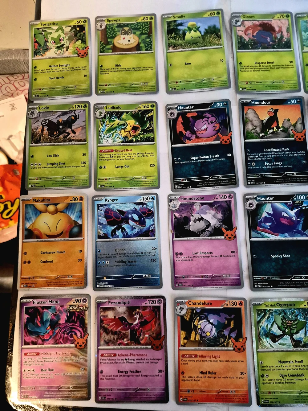 Nintendo Pokemon TCG Trick or Trade 2023 Halloween Card Lot Multi